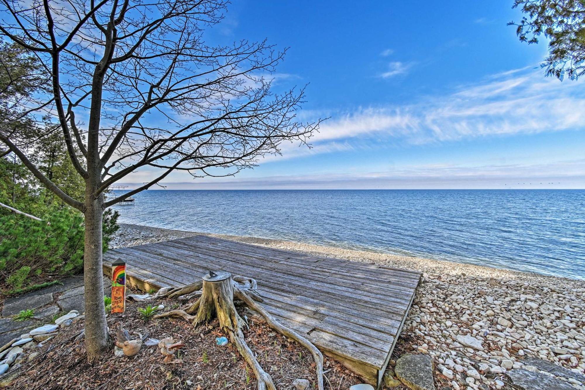 埃格港Sturgeon Bay Hideaway With Direct Water Access!别墅 外观 照片